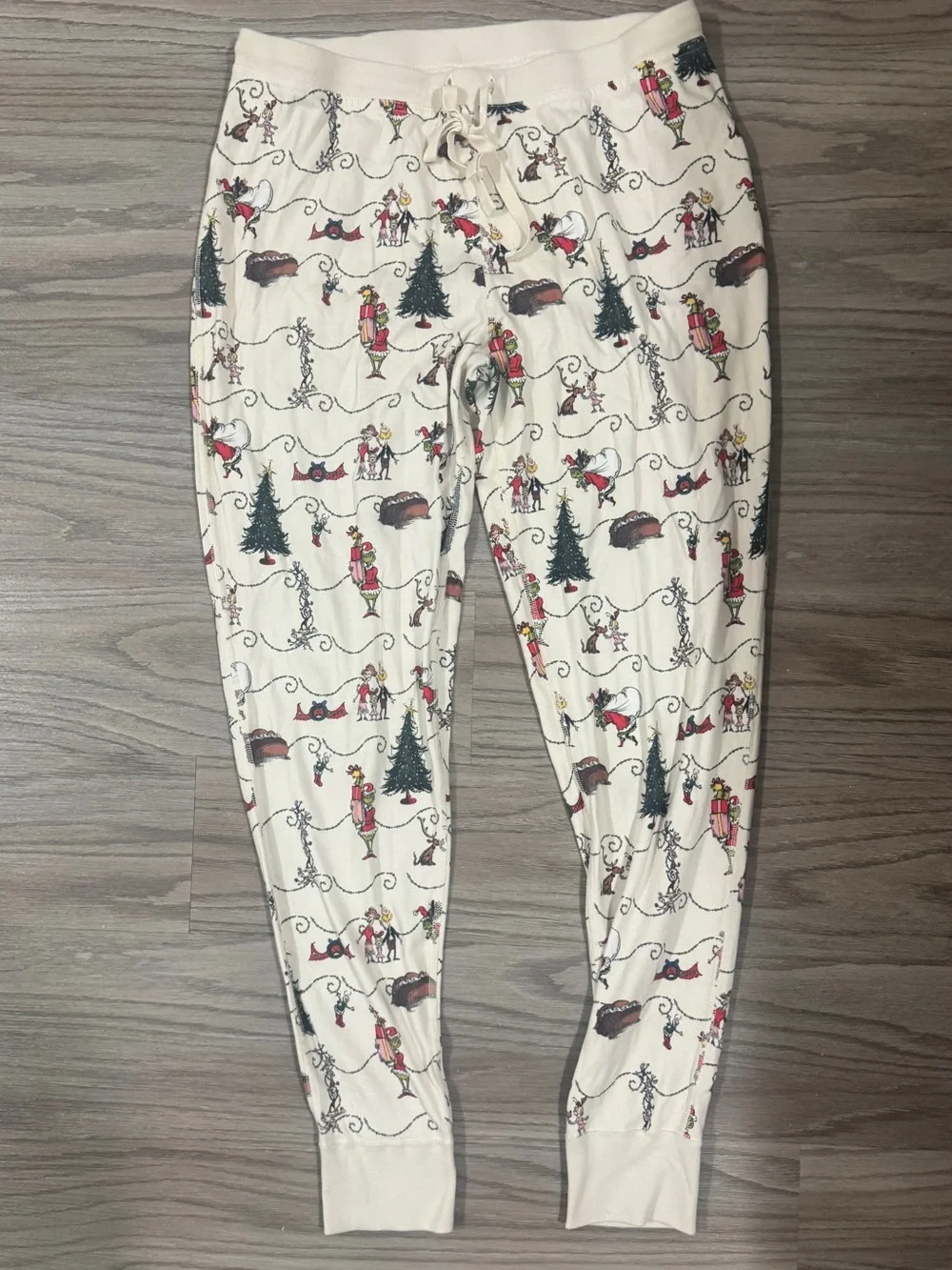 L Hanna Andersson Grinch Christmas Pajama Set Cozy Girl Holiday Lounge Set